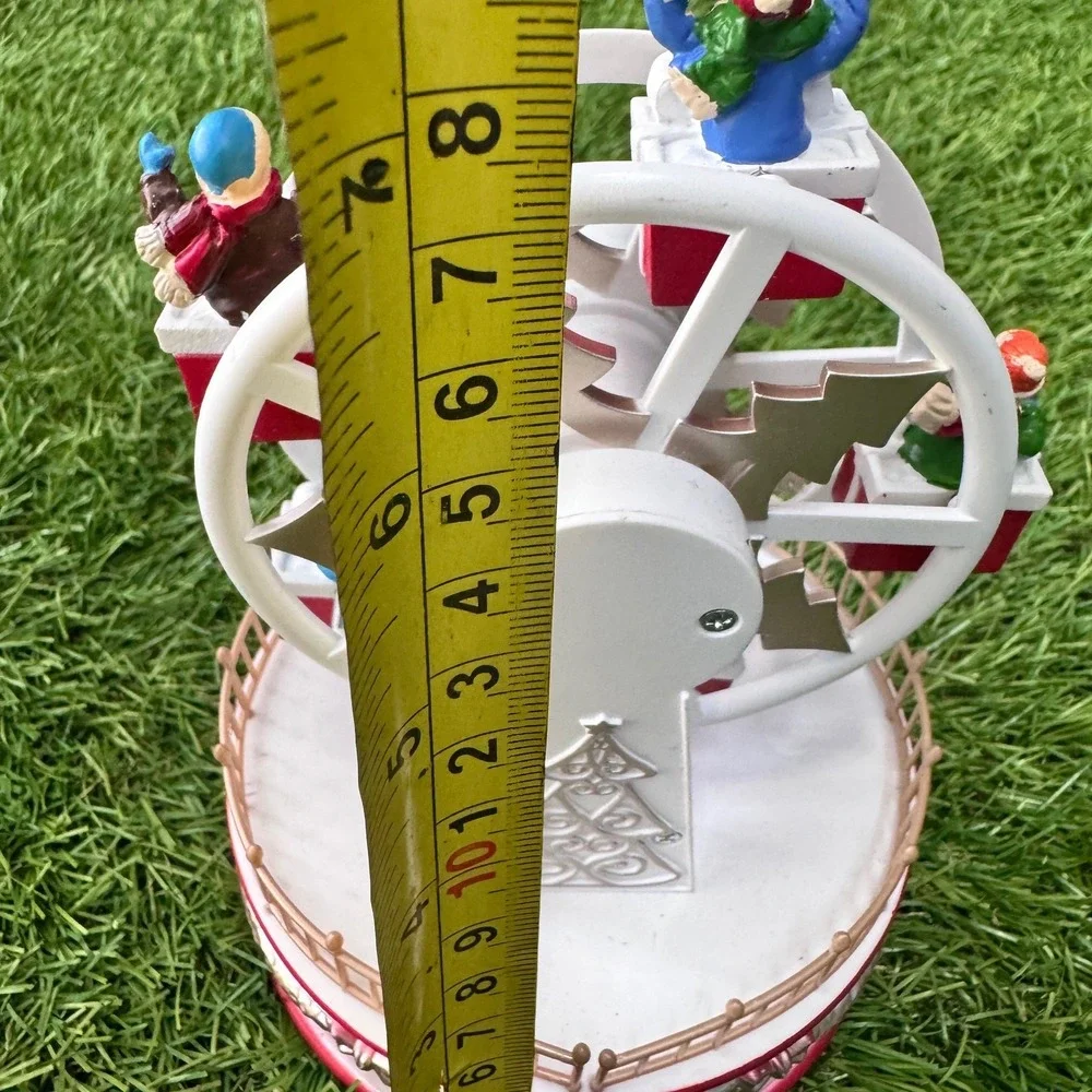 Unbranded Christmas Ferris Wheel Musical Decor‎ Unisex OS White Excellent